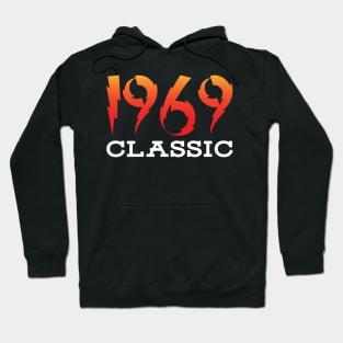 1969 Classic Rock 50th Birthday Gift Hoodie